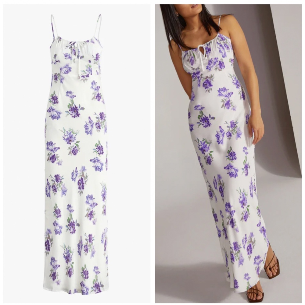 Favorite Daughter The One That Got Away Dress - Purple Bouquet Brand New